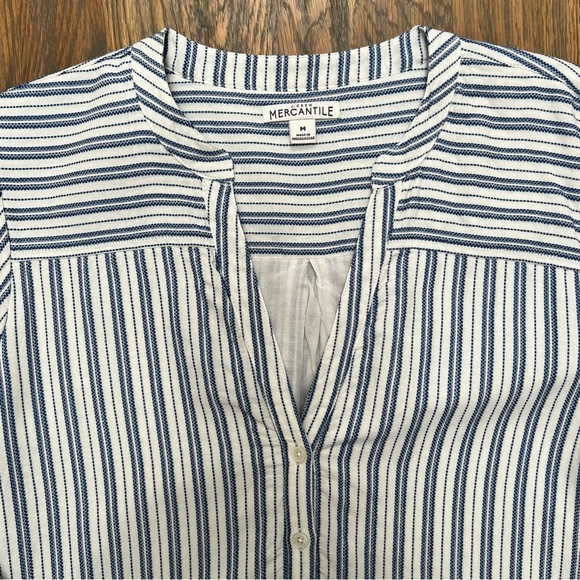 J. Crew Factory Striped Shirtdress - Picture 12 of 12